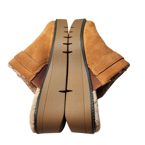 Naturalizer Women's size 9 M Mule  Suede Slip On Platform Golden Maple (372) - Picture 8 of 9